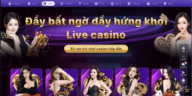 Sảnh Live Casino Xoso66 là một trải nghiệm giải trí trực tuyến độc đáo